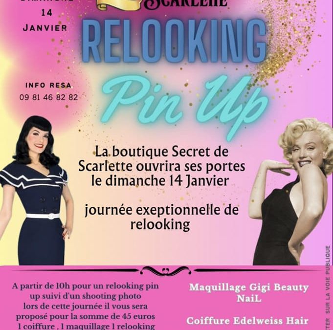 Journée relooking pin-up et gentlemen dimanche 14 janvier