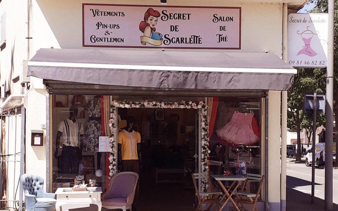 SECRET DE SCARLETTE VÊTEMENTS ET SALON DE THÉ ET CAFÉ GOURMAND